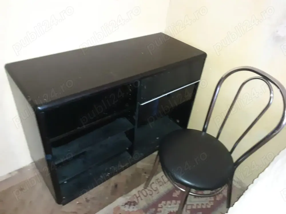 Noptiera birou culoare neagra