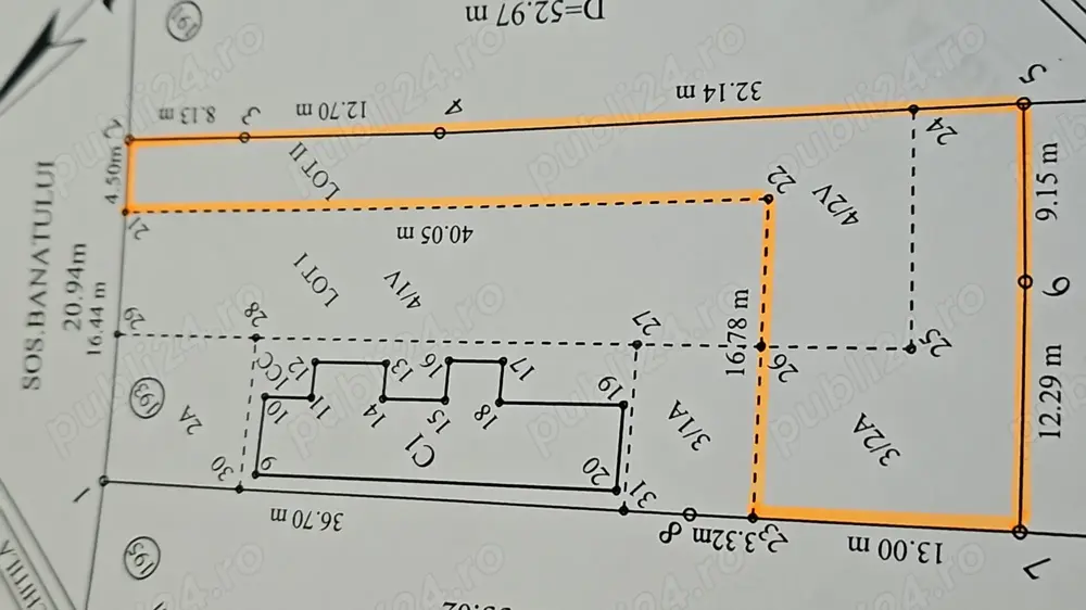 Teren intravilan in chitila