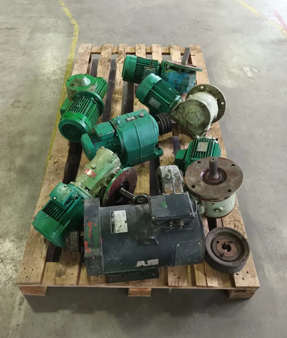 Motoare electrice trifazate standard sau cu reductor.