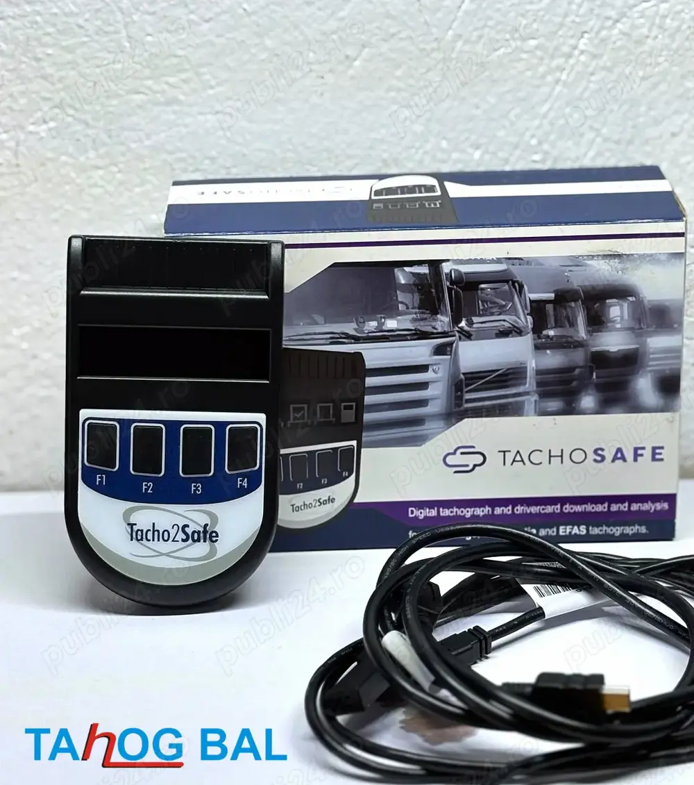 Cititor date tahograf si card sofer Tacho2Safe