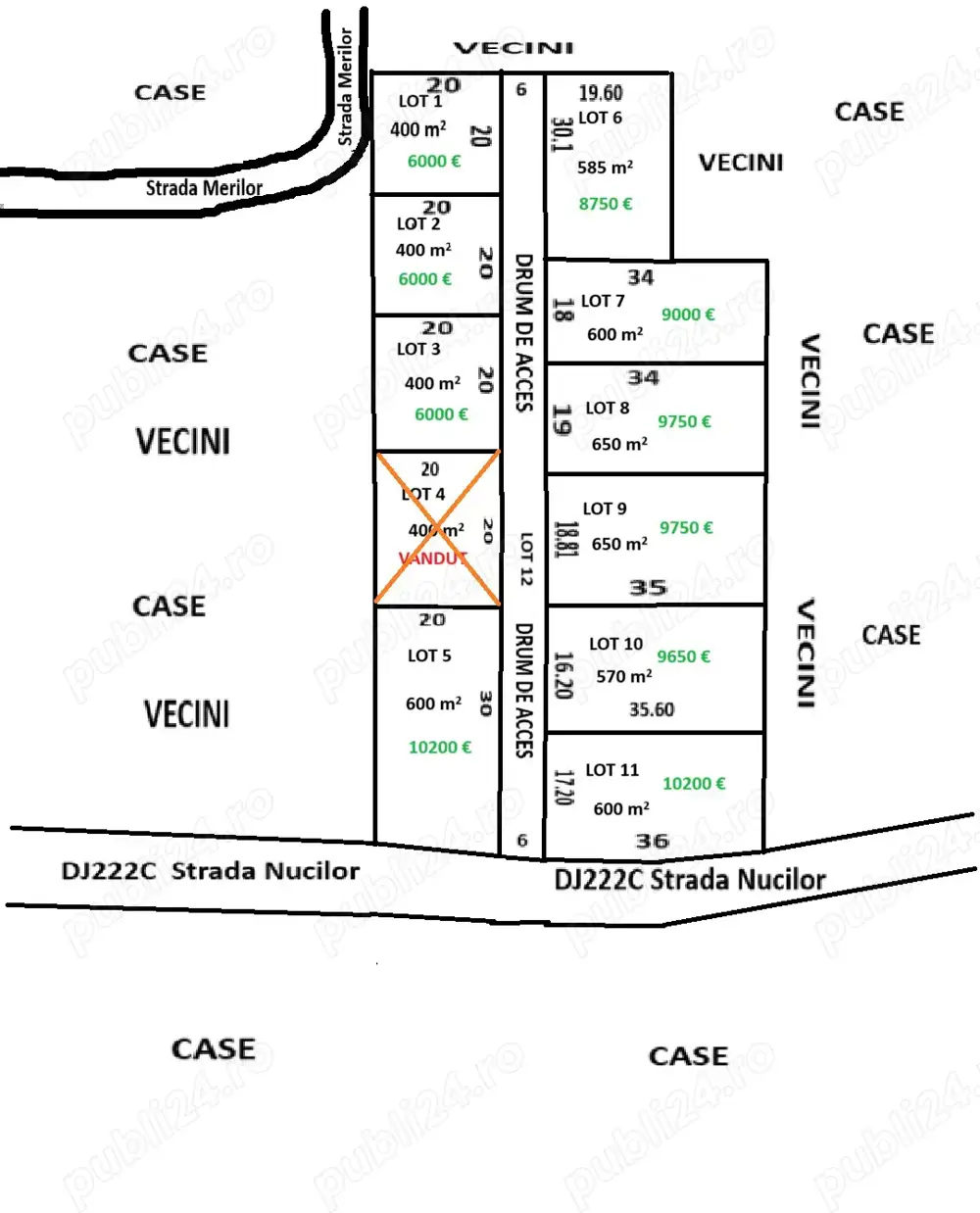 Teren intravilan in delta, Murighiol, Sarinasuf centru