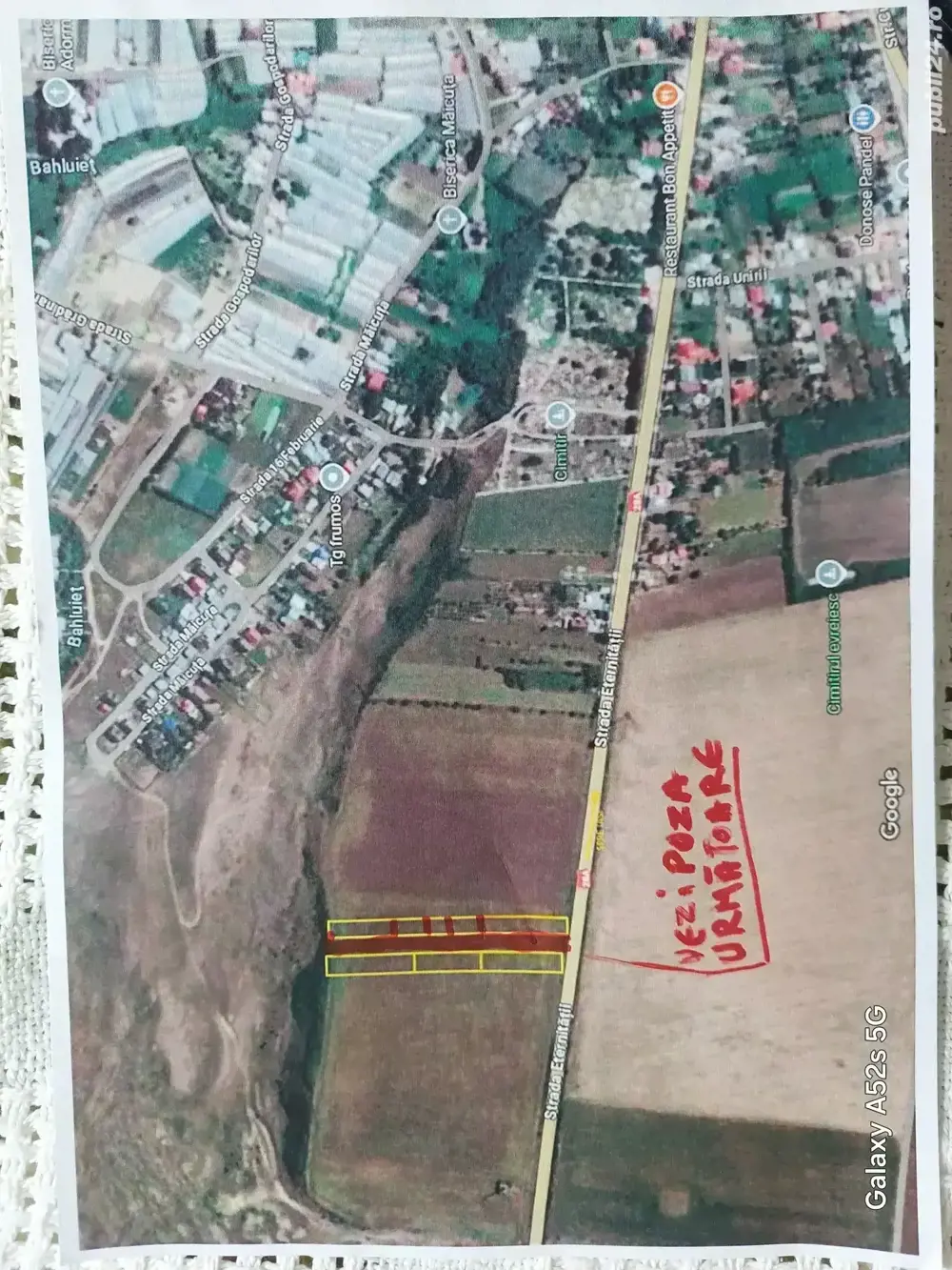 Teren intravilat Tg.Frumos