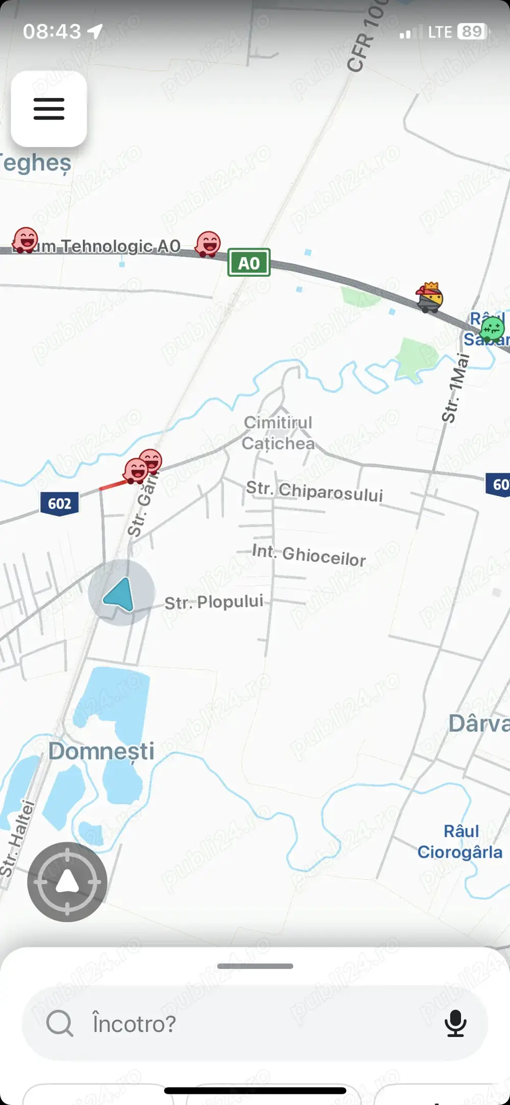 Vând teren Domnesti 500mp