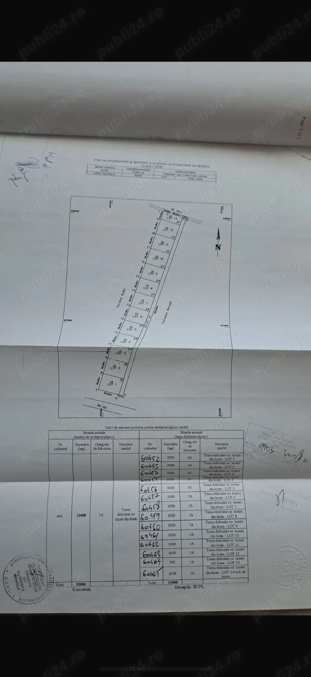 Vand  teren intravilan Podu Iloaie