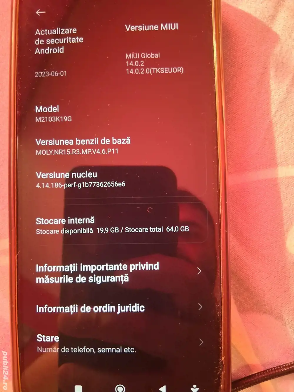Telefon Xiaomi redmi note10 5G