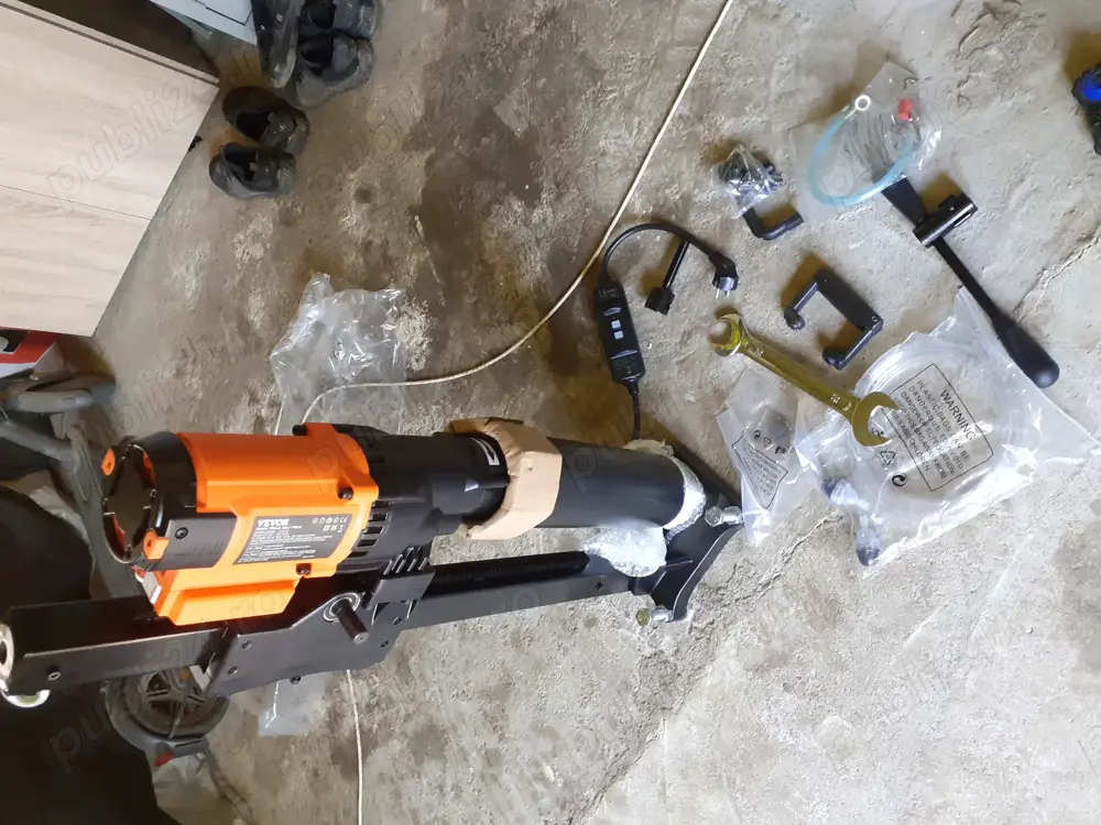 masina carotata vevor umed uscat   3200 w 750 rotatii pe min