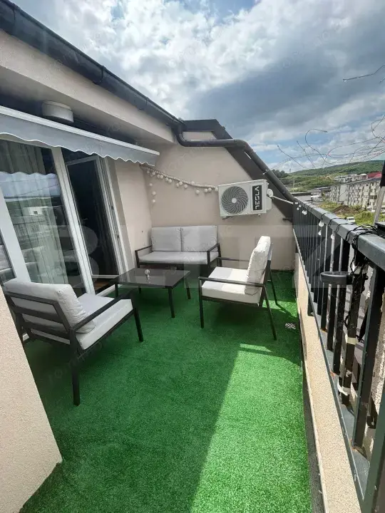 Apartament utilat si mobilat, 60 mp utili, zona Cetatii
