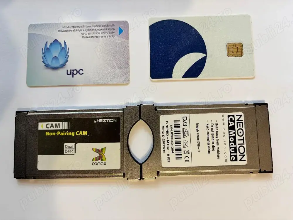 Modul SmartCam TV Conax si carduri reincarcabile