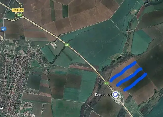 Teren agricol de vânzare – 15 ha în Giarmata