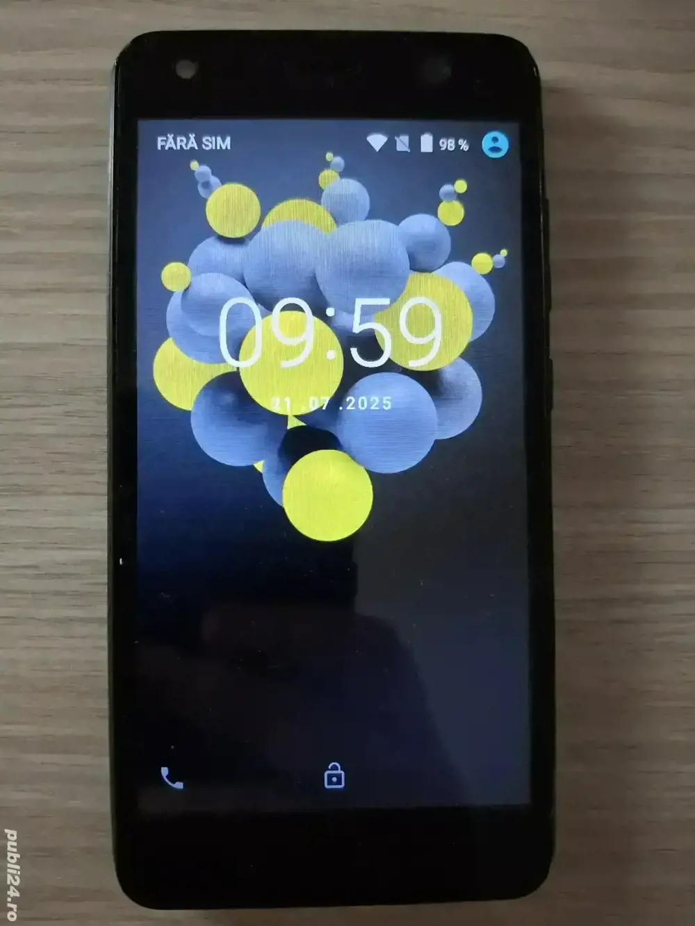 Smartphone Allview A9 lite si incarcator