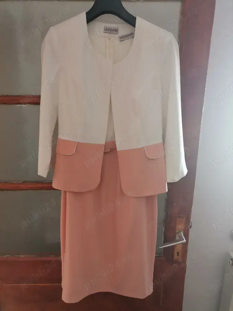 Compleu rochie midi si sacou