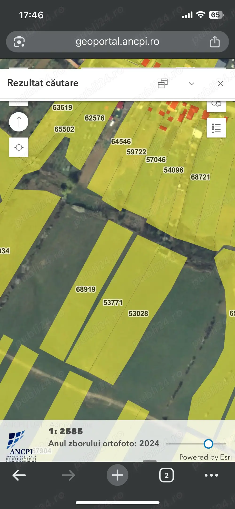 Vând terenuri extravilane Apateu Bihor