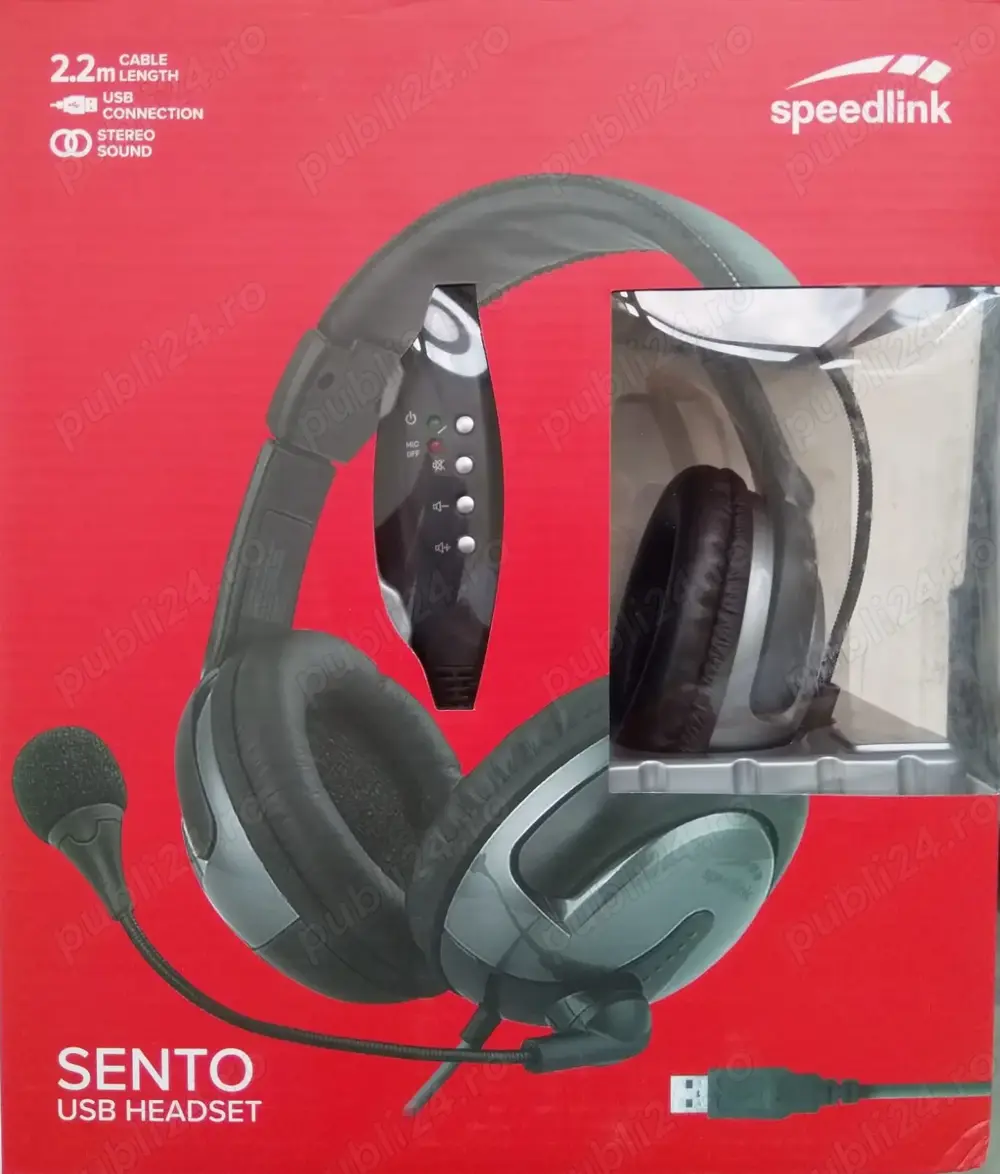 Casti Speedlink, Sento USB - noi, sigilate