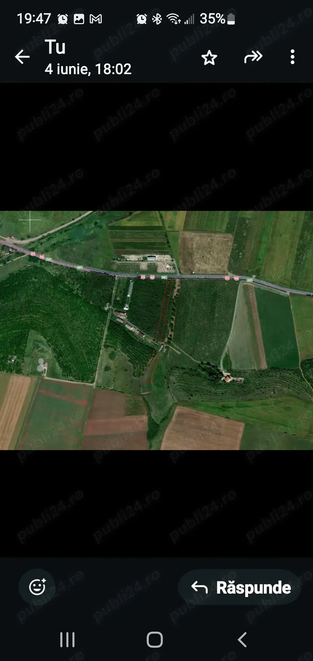 Teren Simeria 15E mp. Intravilan