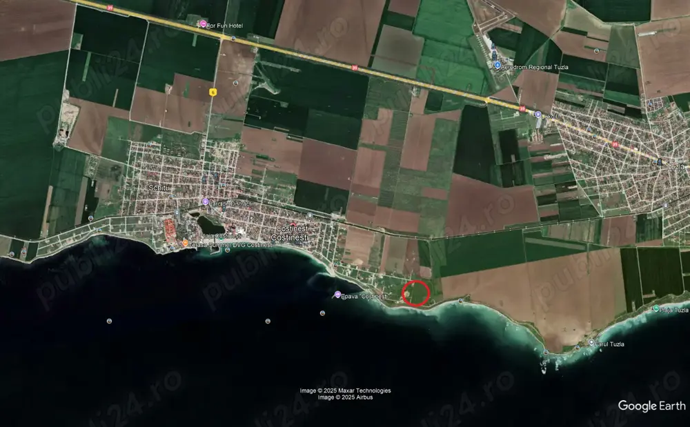 Teren de vanzare in Costinesti zona Epava