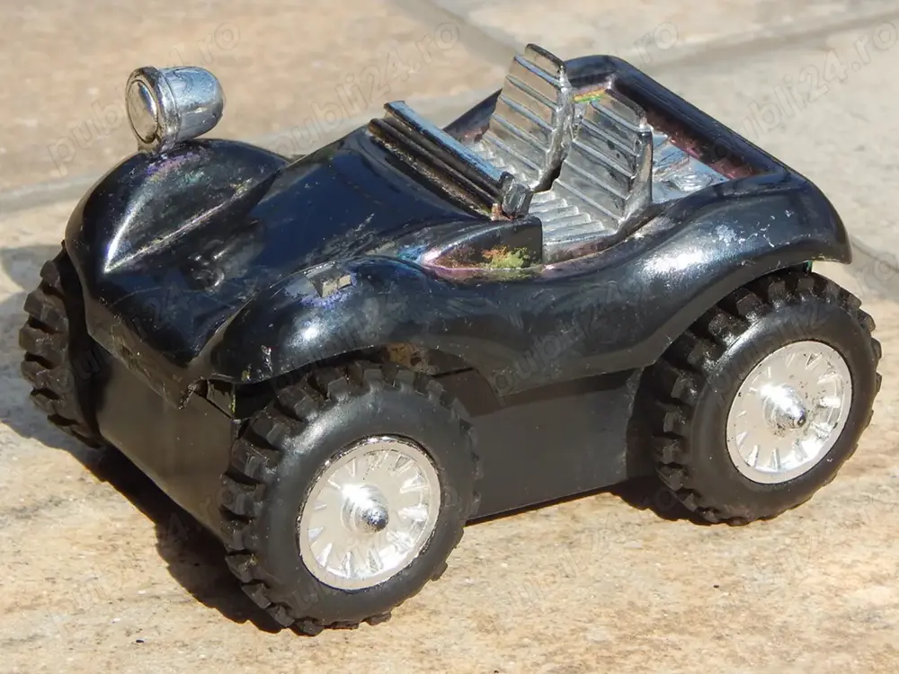 Jucarie masinuta buggy cu baterii uzata veche scara 1:32