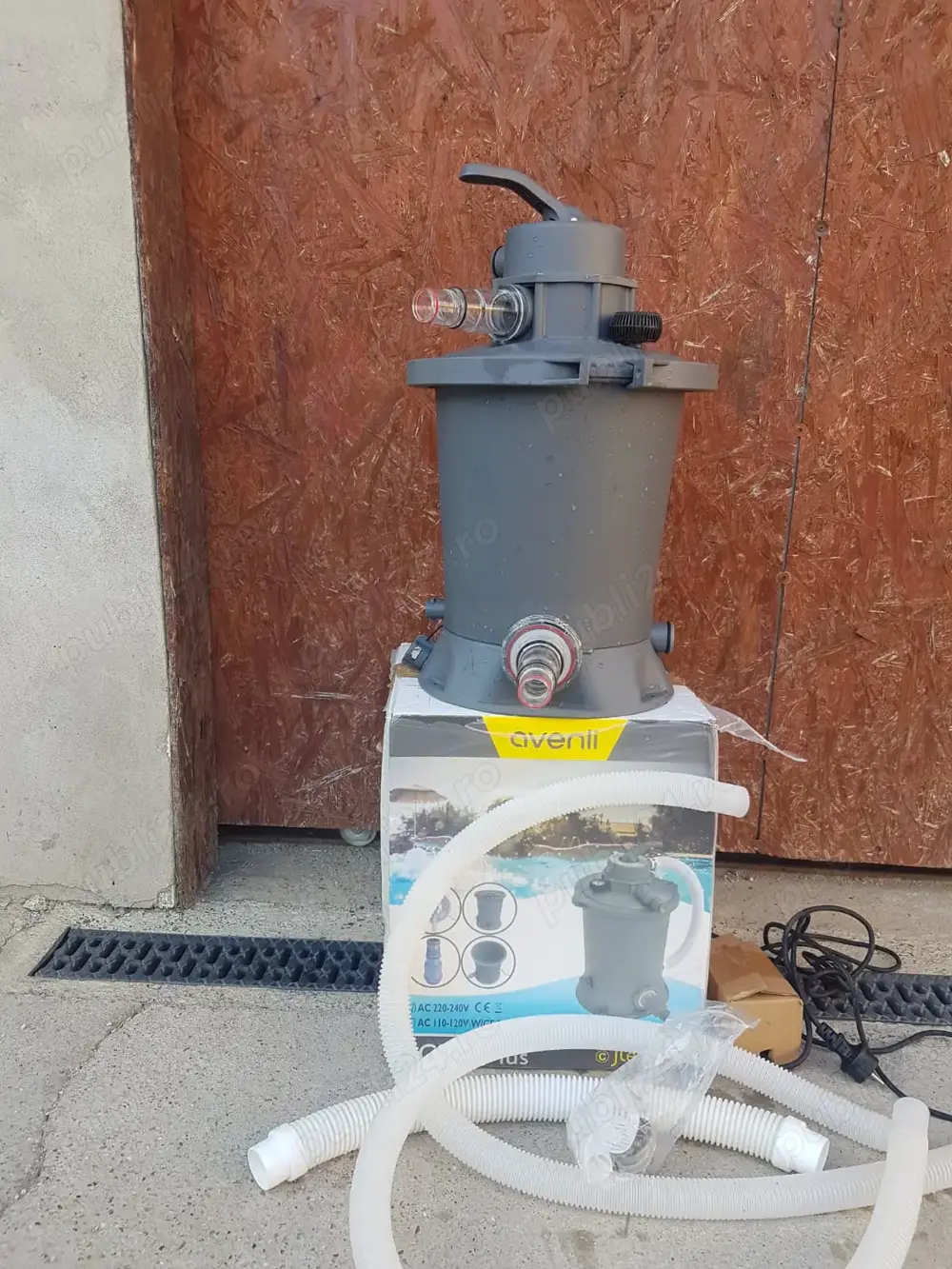 Vand pompa cu nisip pt  piscina 