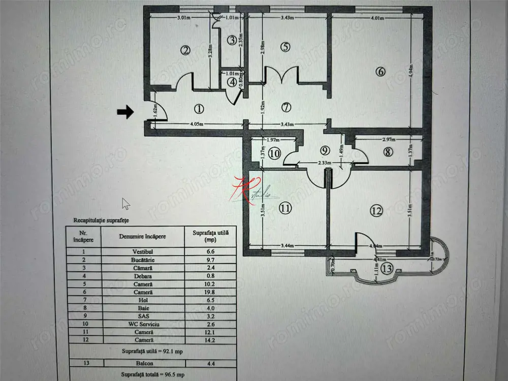 Vanzare apartament 4 camere Doamna ghica