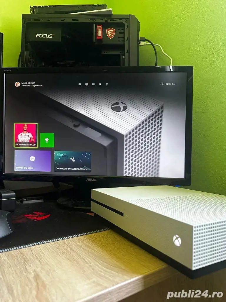 Vând Xbox One S +9 Jocuri 