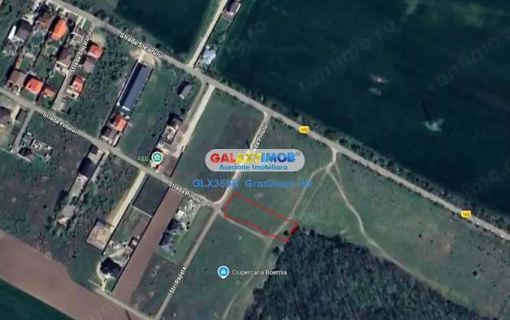 Vanzare teren 2000 mp in Magurele Ilfov