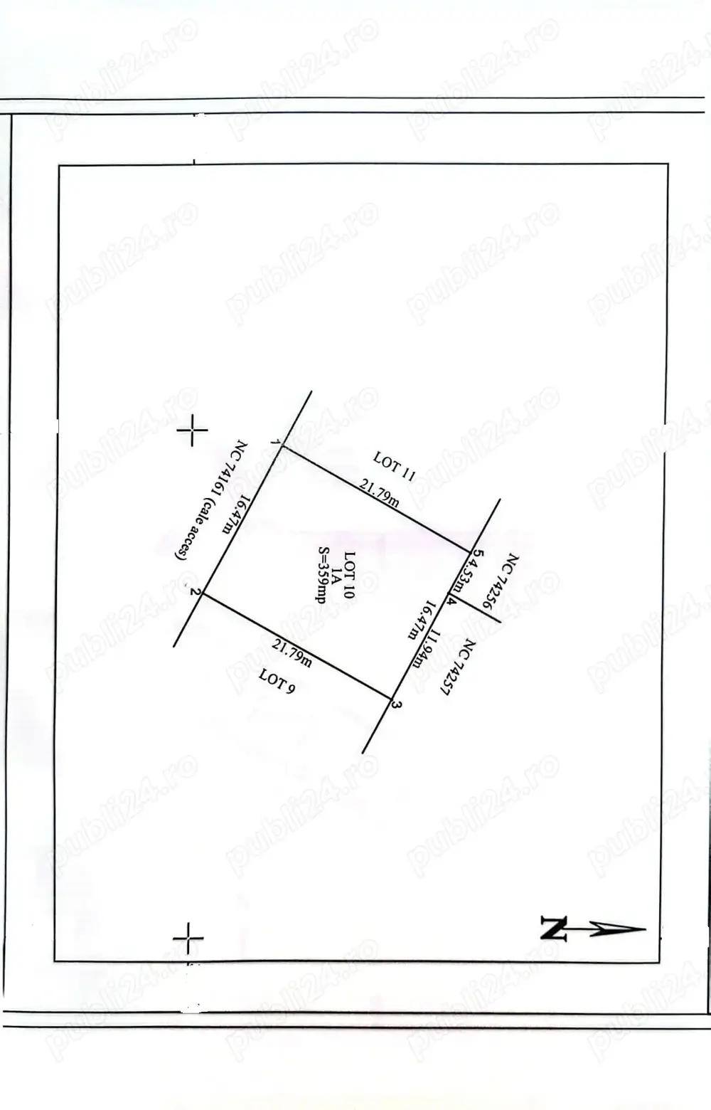 Teren Vidra-Berceni 359mp