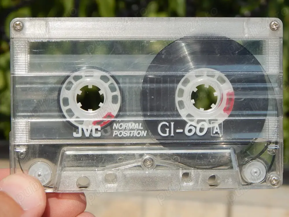 Caseta audio JVC GI-60 (fab Japonia) inregistrata