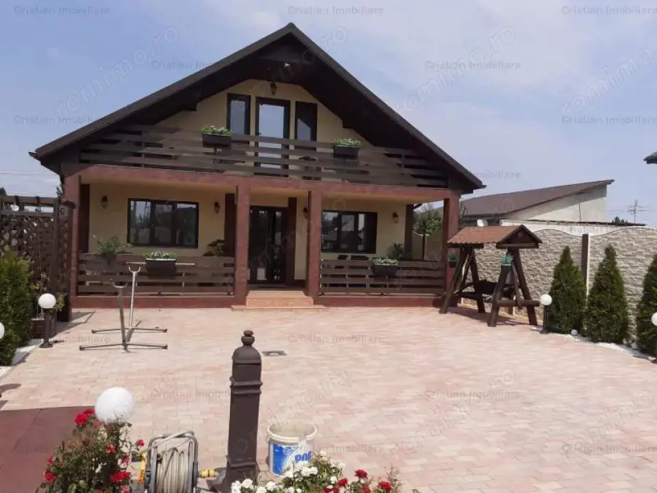 Vila IMPECABILA NOUA P+M Chercea 156mp utili MOBILATA si UTILATA Vila IMPECABILA NOUA P+M Chercea 156mp utili MOBILATA si UTILATA