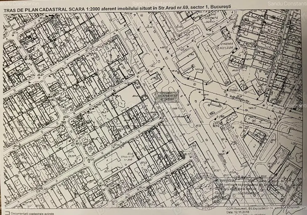Teren de vanzare Bd. Ion Mihalache (Piata Mures-Chibrit)