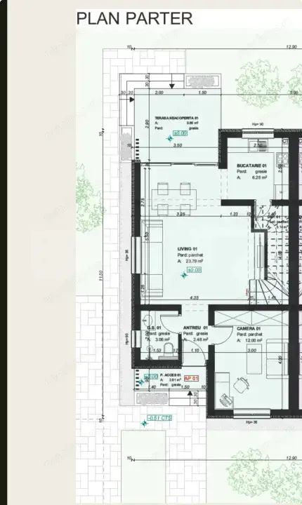 Duplex cu 3 camere de Vânzare în Sânandrei 
