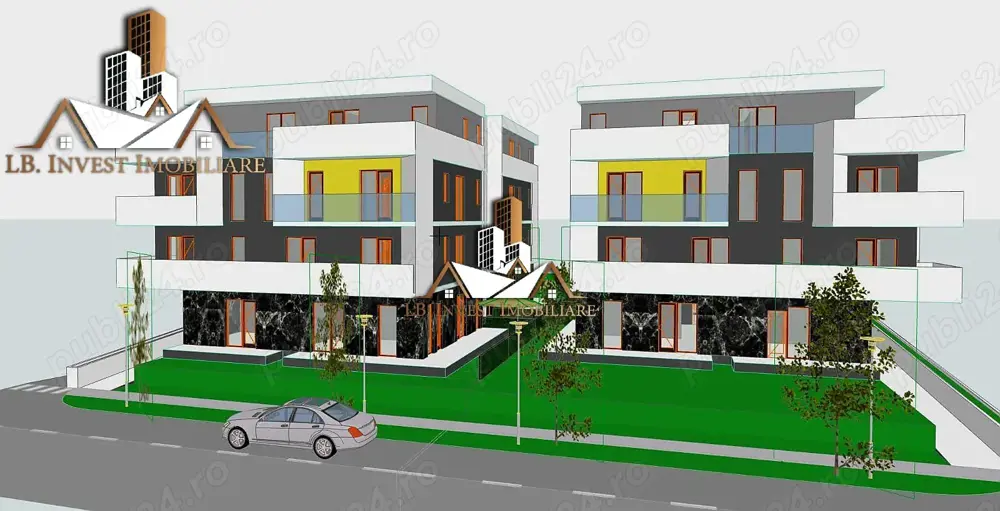  Teren cu proiect finalizat pentru bloc -Ghiroda- 