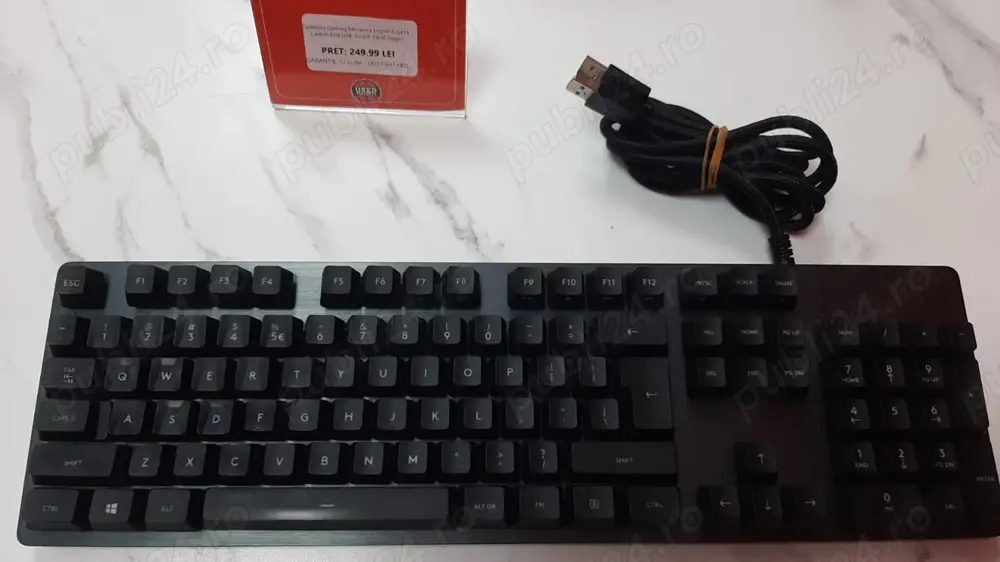 Used Products Bucuresti, Tastatura Gaming Mecanica Logitech G413, Garantie