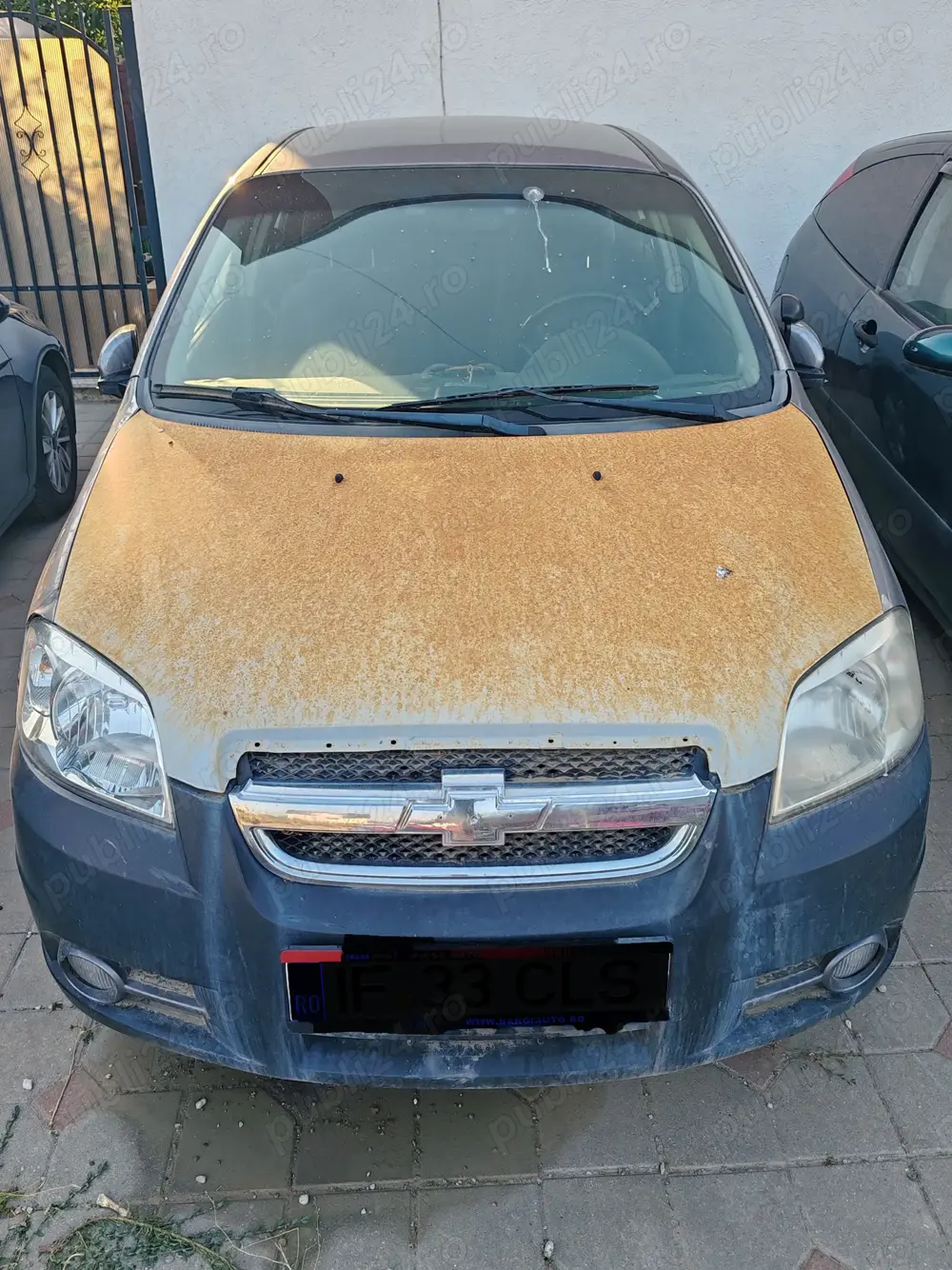 Chevrolet Aveo accidentat si avariat