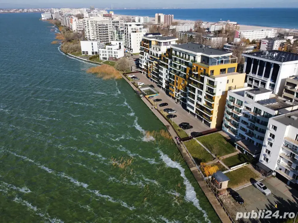Apartament de 2 camere de închiriat în Mamaia   Vedere superbă la Lacul Siutghiol, la doar 300 m de 