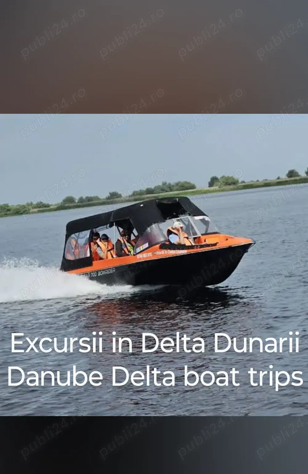 Excursii in Delta Dunarii