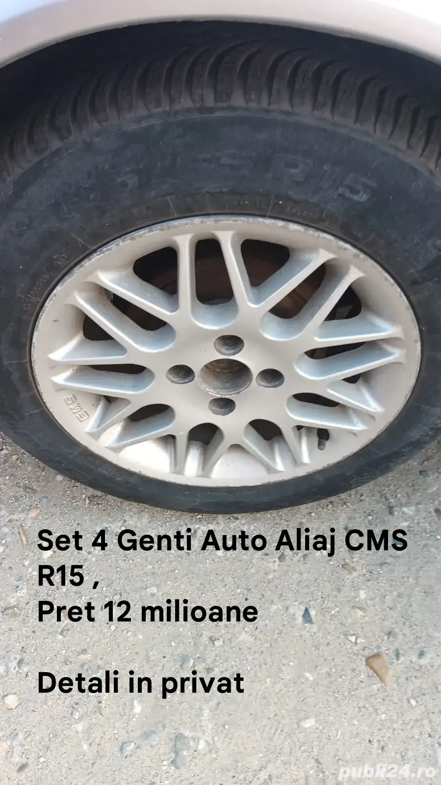 Set 4 Genti Auto Aliaj CMS 