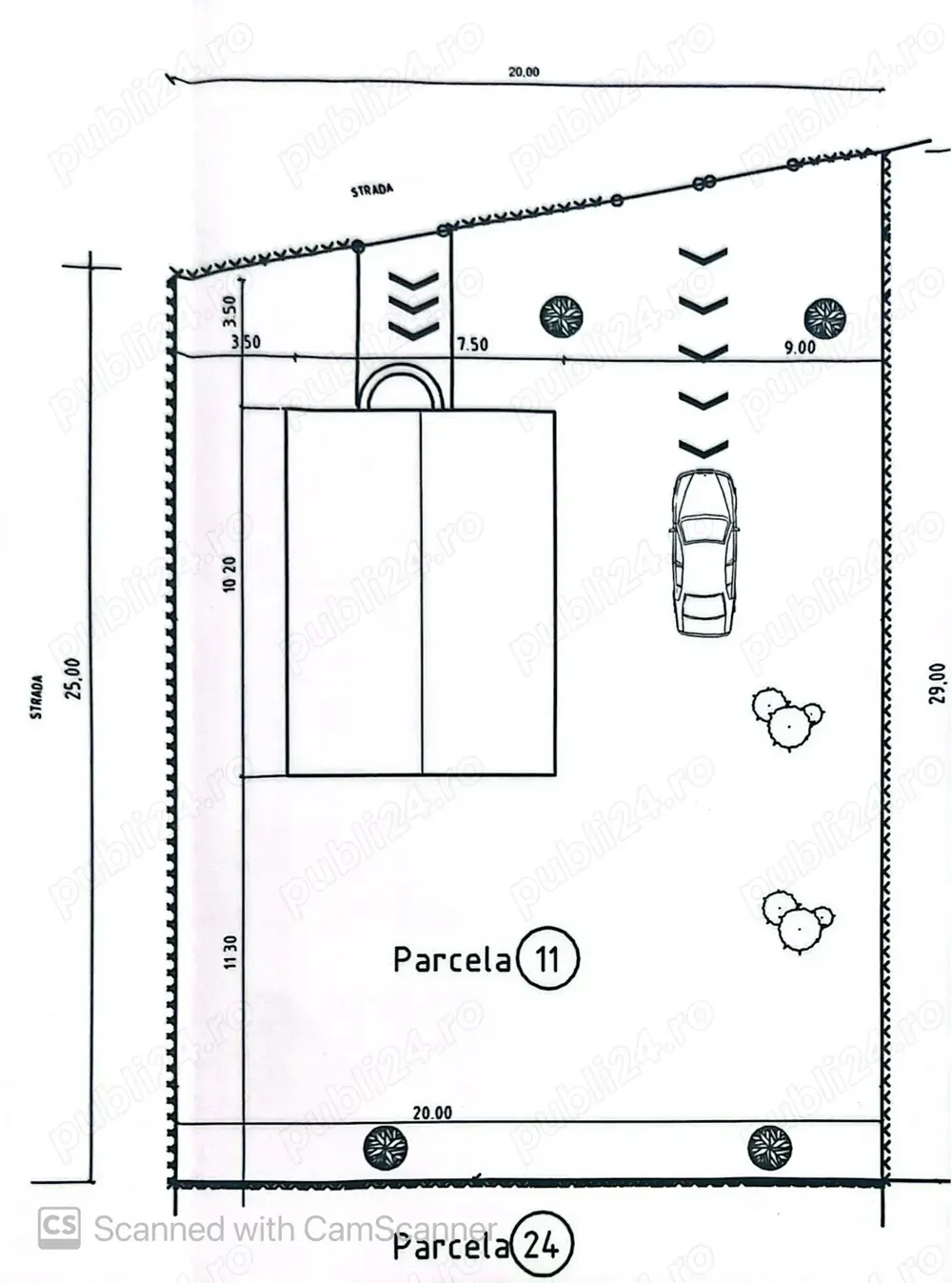 Vând teren în Ciacova