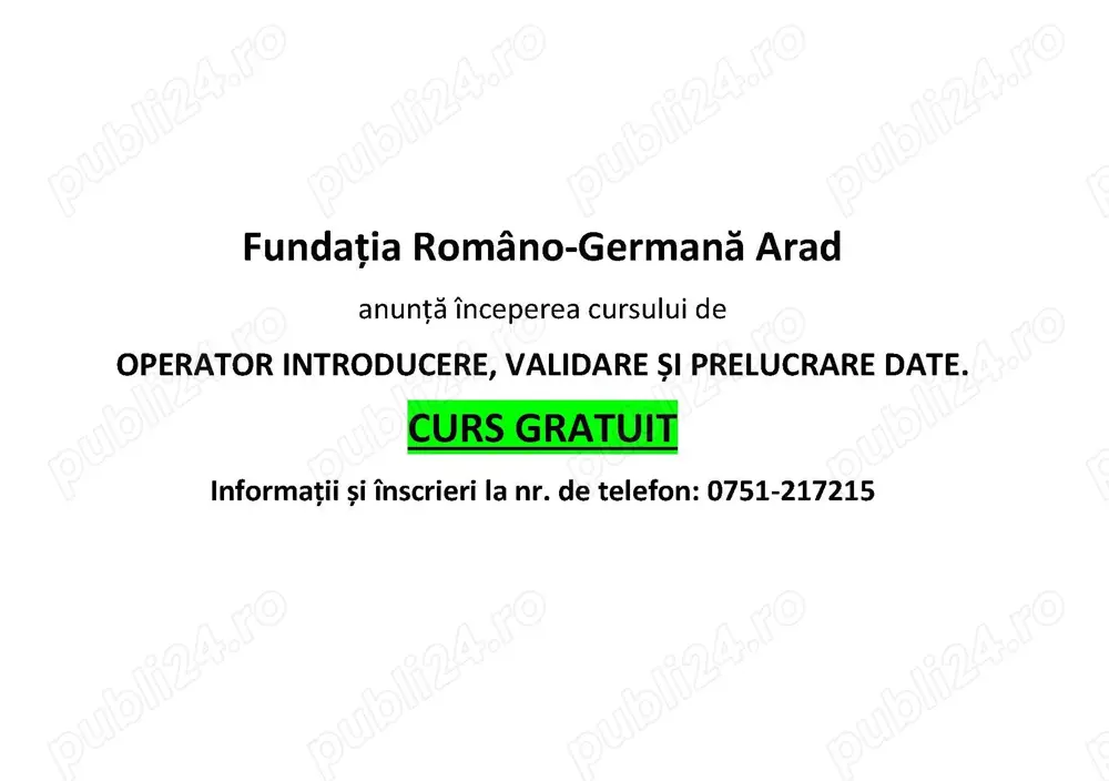 Cursuri gratuite pentru angajati