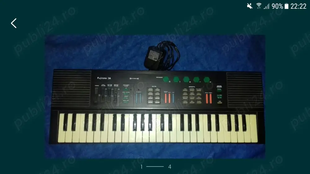 Sintetizator-miniorga FUJITONE 3A Angeltone DM380