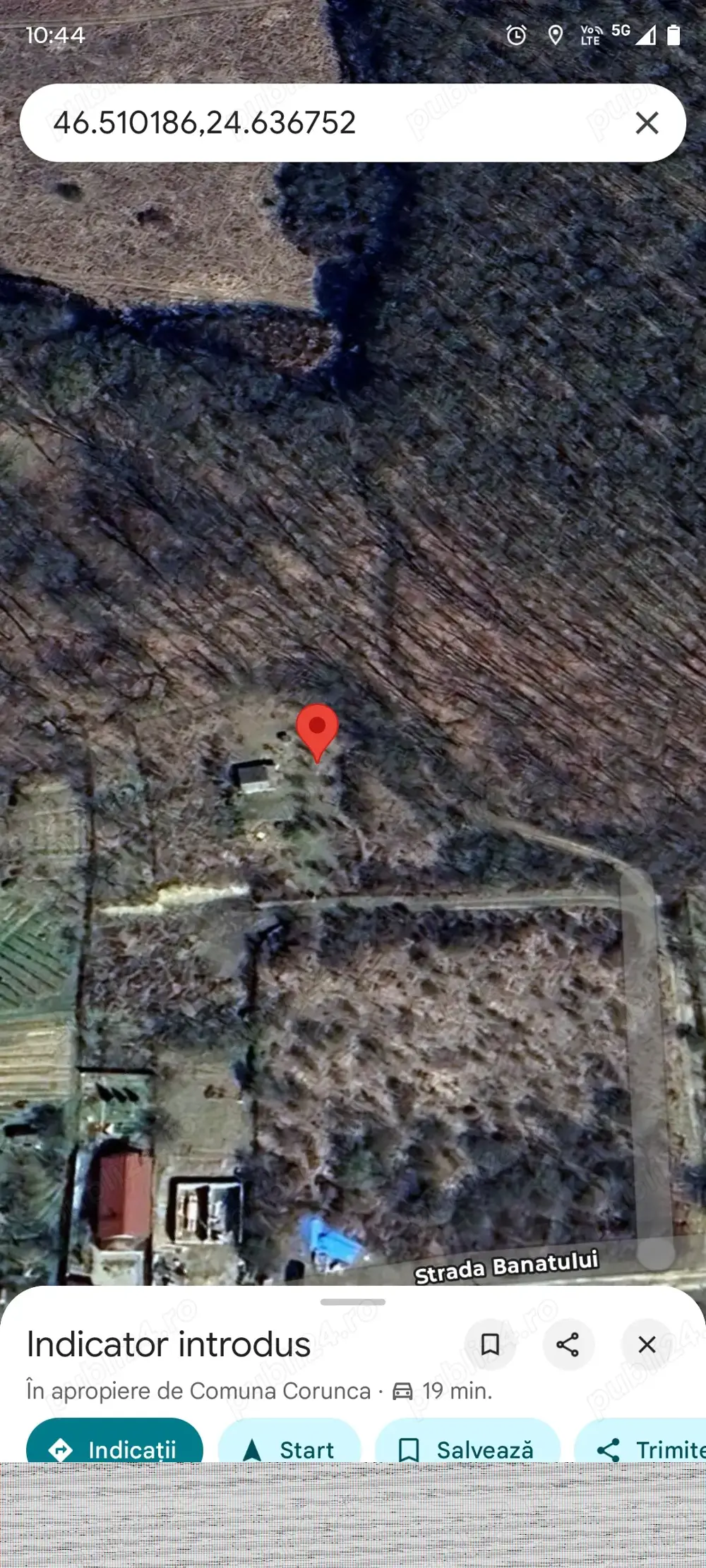 Teren intravilan comuna Corunca, jud. Mureș 