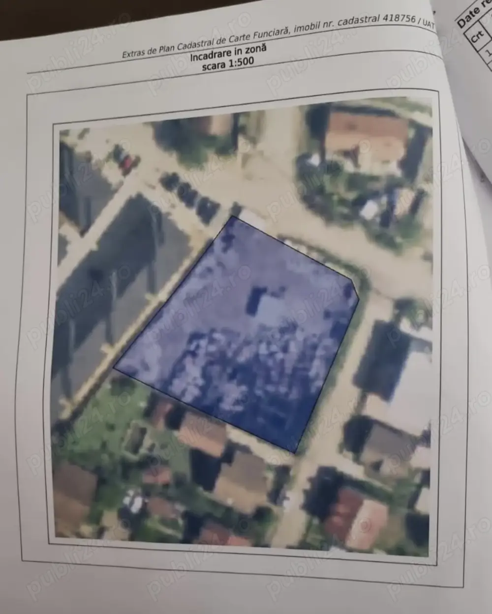 Teren intravilan Chișoda Teren intravilan Chișoda