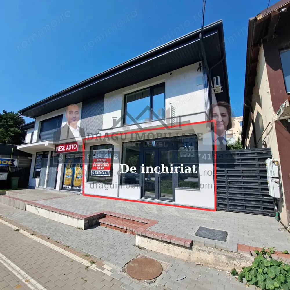 Spatiu comercial 55 mp/Tecuci