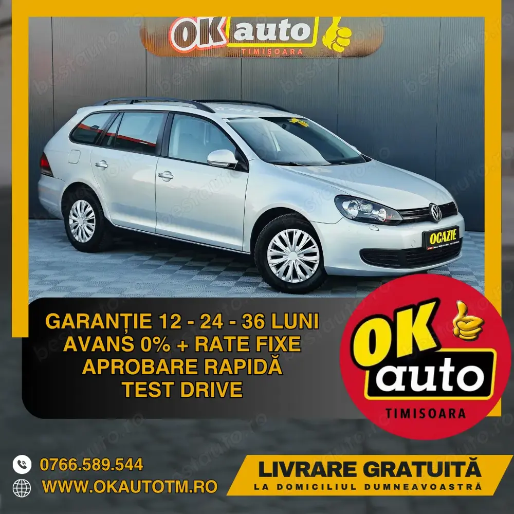 Volkswagen GOLF 6   1.6 TDI   105 C.P.   2012   EURO 5
