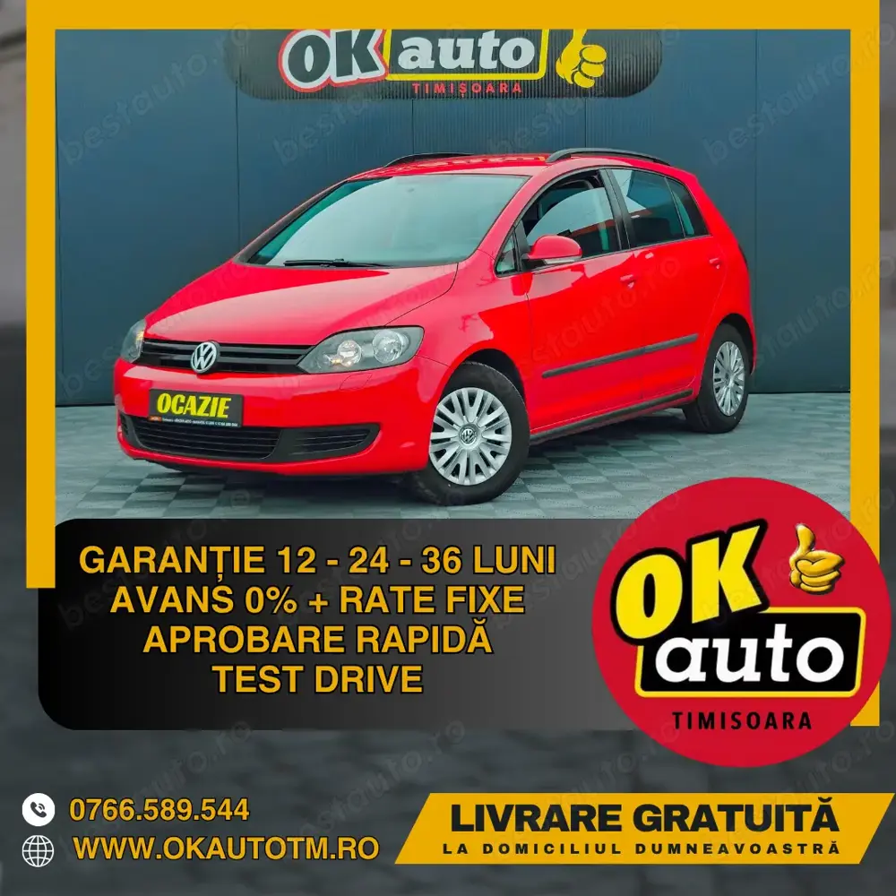 Vw Golf 6 Plus - 2013 - euro 5 - 1.6 diesel - 105 c.p.