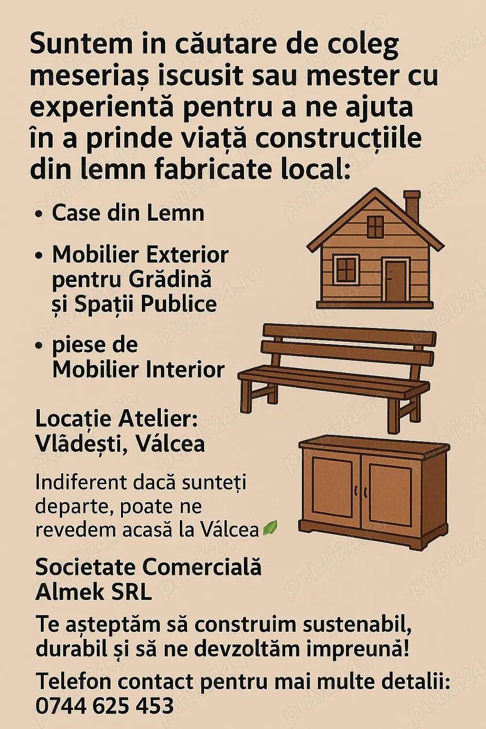 Meseriaş iscusit în lemn sau Meşter cu experienţă