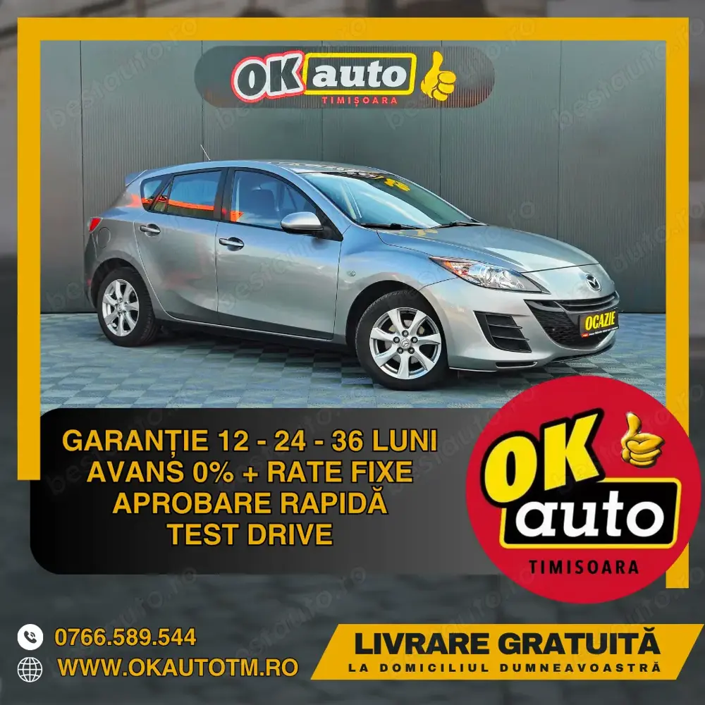 Mazda 3 - 2010 - 1.6 diesel - 109 c.p.