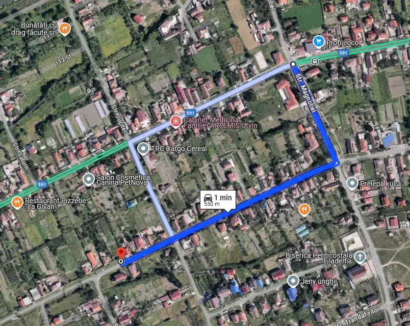 Proprietar vând teren intravilan Utvin