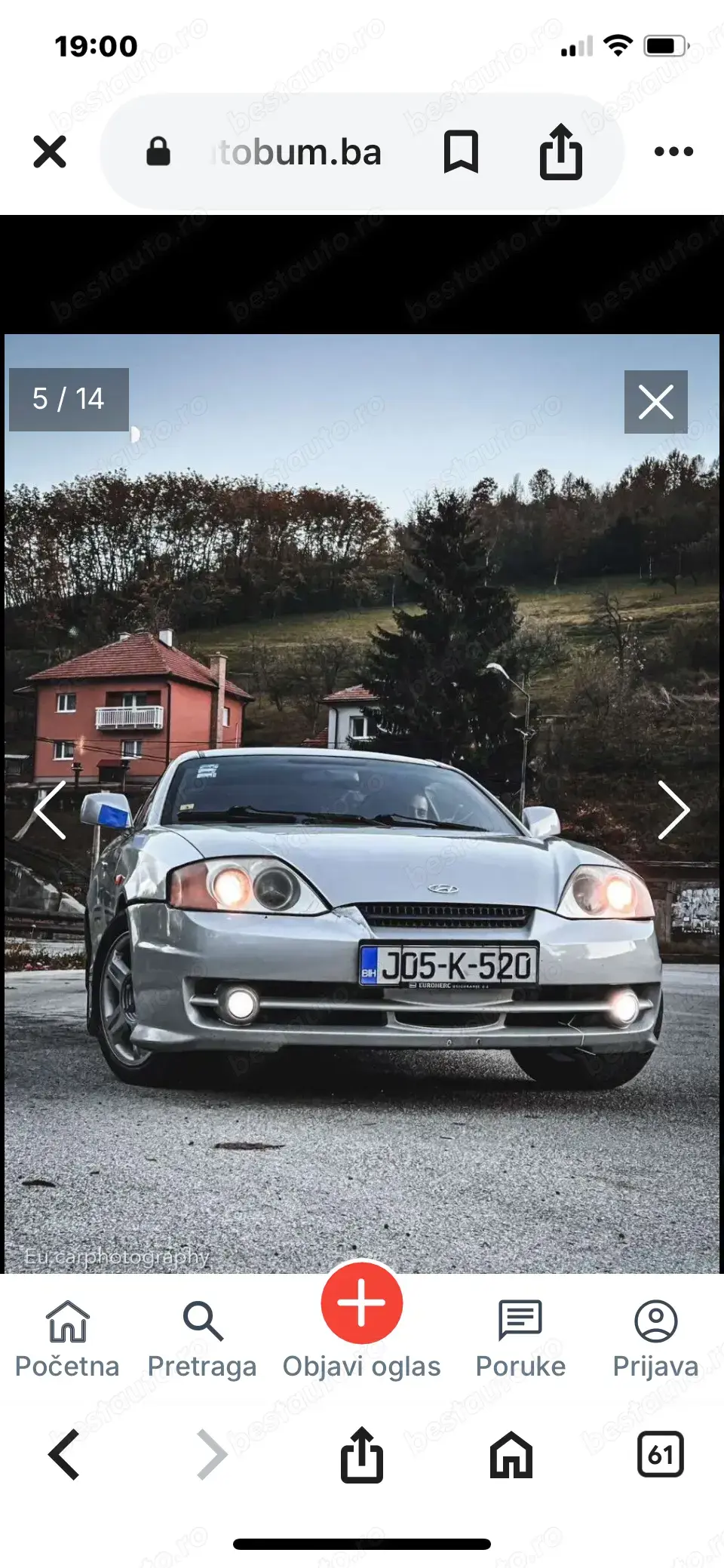 Dezmembrez hyundai coupe 2004