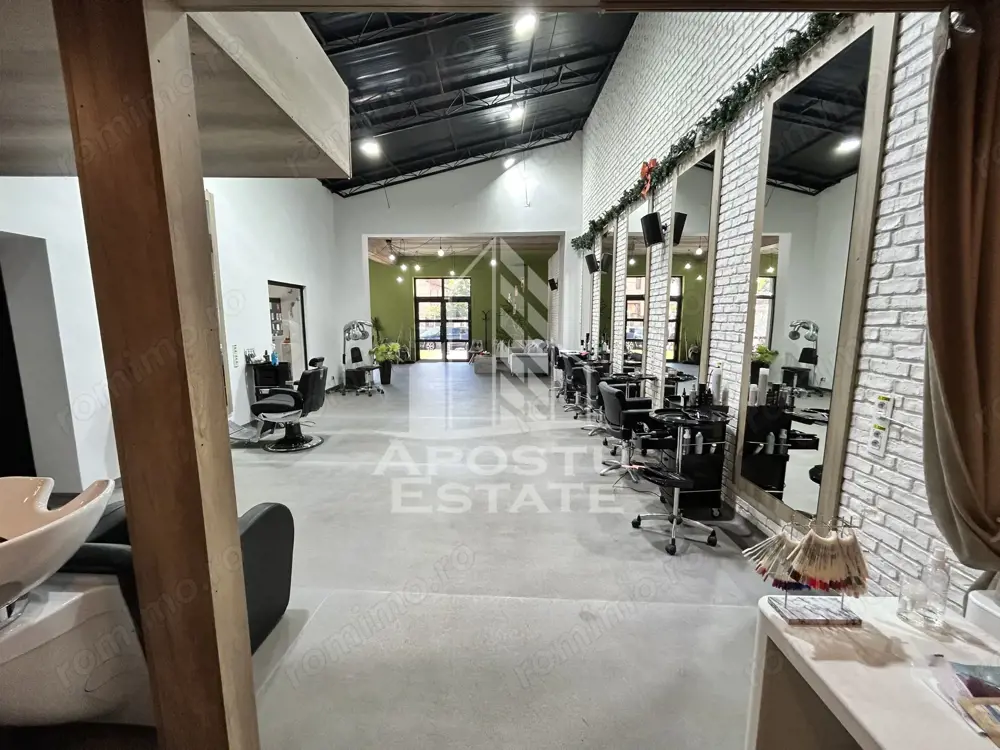 Spatiu comercial SAD, de inchiriat, amenajat modern, parcare Ghiroda.