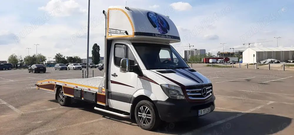 De vanzare Mercedes Sprinter platforma De vanzare Mercedes Sprinter platforma