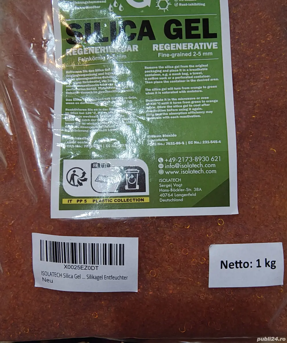 Silica gel desiccant 